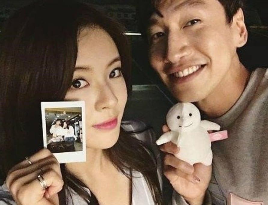 정경호와 최수영의 결별 소식이 전해진 가운데, 장기 공개 연애 중인 이광수와 이선빈 커플을 향한 관심이 커지고 있다./사진=SNS 갈무리