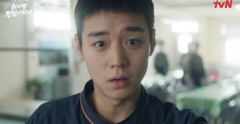 '취사병 전설이 되다'에서 강성재 역을 맡은 박지훈 / 사진=tvN