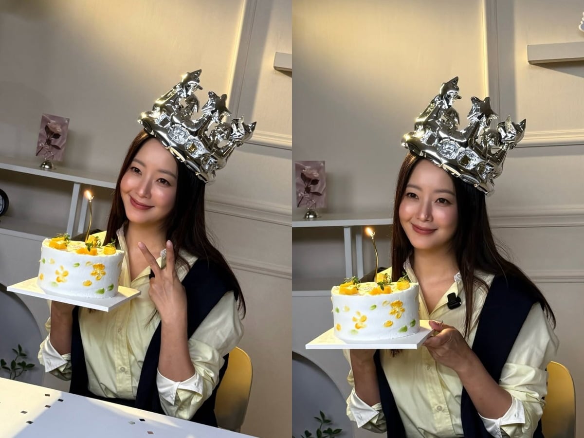 김희선이 생일에도 변함없는 미모를 자랑했다. / 사진=김희선 SNS