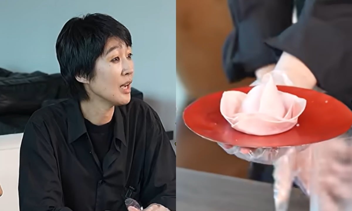홍진경이 남다른 살림 꿀팁을 공개해 웃음을 안겼다. / 사진='공부왕찐천재 홍진경' 유튜브 캡쳐 