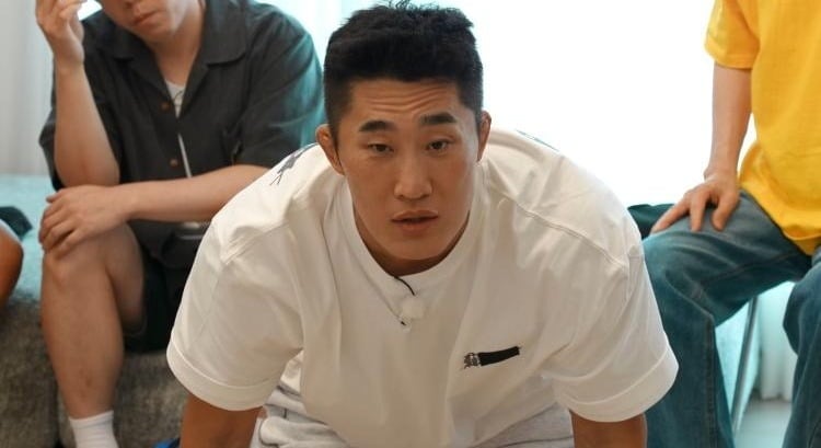 김동현이 난이도 높은 문제에 항의한다. /사진제공=SBS
