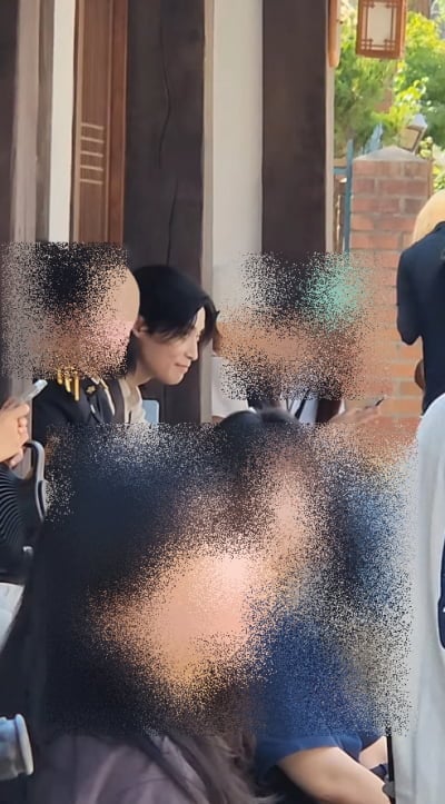 '대세' 허남준, 파격 장발 변신…'멋진 신세계' 차기작 '고래별' 촬영 현장 사진 확산