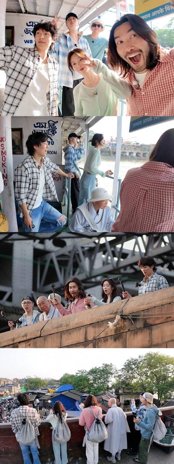 16일 밤 9시 방송되는 SBS '법륜로드 : 스님과 손님'(이하 '스님과 손님')에서는 콜카타를 다시 찾은 손님들의 하루가 공개된다. / 사진=SBS ‘스님과 손님’