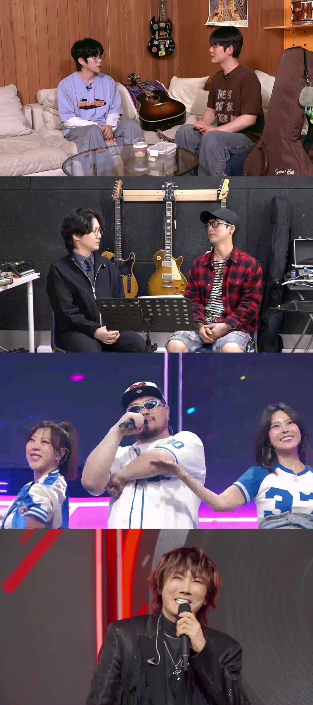 거북이 멤버들이 뭉쳤다. /사진제공=JTBC