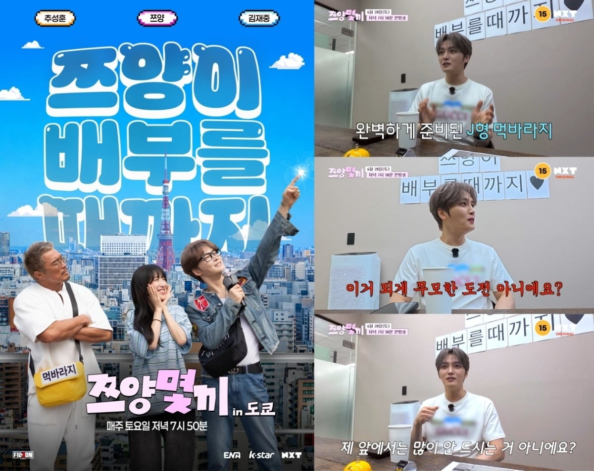 '쯔양몇끼' 도쿄 편 포스터와 티저 영상이 공개됐다./사진제공=채널 NXT