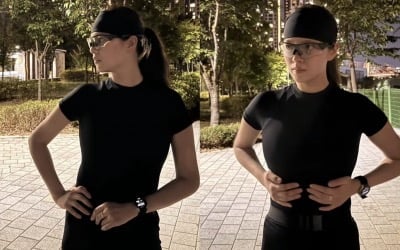 트와이스 정연, 갑자기 뼈말라된 이유 있었네…야간 러닝으로 완성한 명품 레깅스핏