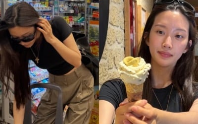 '47kg' 문가영, '뼈말라'인 줄 알았더니…한 줌 개미허리로 뽐낸 반전 글래머