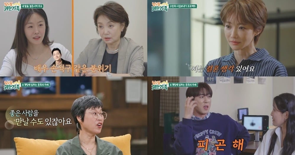 고준희의 결정사 점수가 공개됐다./사진제공=MBN