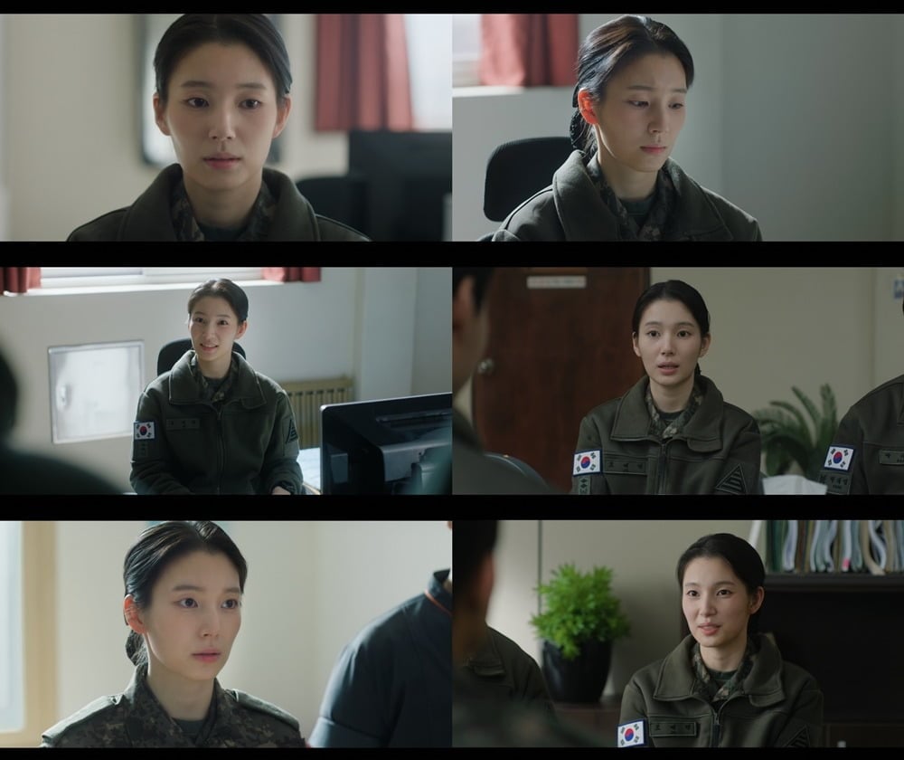 '취사병 전설이 되다'에서 조예린 역으로 활약한 한동희 / 사진=티빙