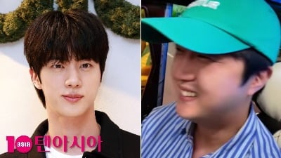 BTS 진 친형, 동생 닮아 훈훈한 외모…정준하 지인 모임서 포착