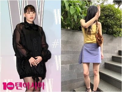 '9kg 감량' 김민하, 무릎뼈가 너무 앙상해…한층 '뼈말라' 된 근황