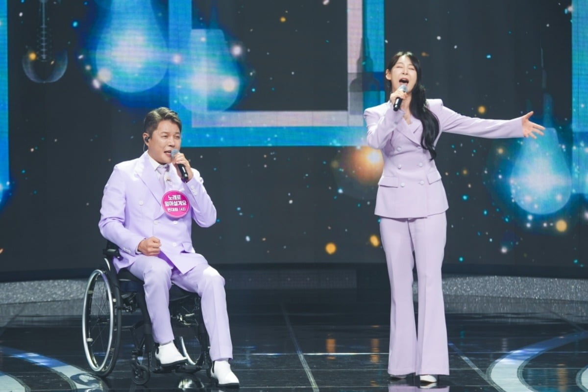 '미스트롯 포유' 현대화, 윤태화가 마야의 '나를 외치다'를 선곡했다. / 사진제공=TV CHOSUN '미스트롯 포유'