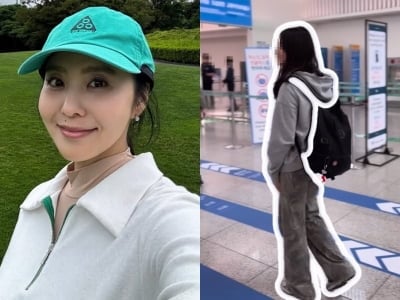 박지윤, 딸 미국 얼마에 보냈길래…"엄마 등골 빼고 가는 것, 머리 복잡"