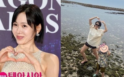 손예진, 아들 사진 보여주며 자랑하더니…톱배우도 어쩔 수 없는 자식 ♥사랑