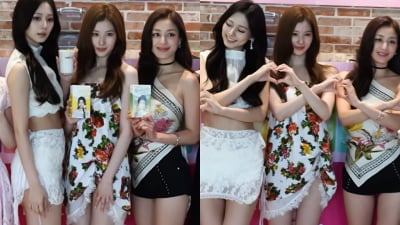 트와이스 사나, '하의 실종' 의상 사고에 "벌어진 줄 몰라, 속상해"