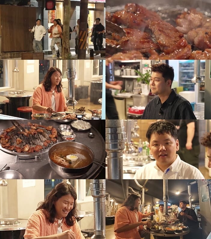 19일 밤 9시 10분 방송되는 본격 리얼 길바닥 먹큐멘터리 '전현무계획3'(MBN·채널S·SK브로드밴드 공동 제작) 36회에서는 전현무-곽튜브(곽준빈)와 '먹친구' 임우일이 김준현이 최고로 꼽는 맛집을 찾아 떠난다. / 사진 제공=MBN·채널S ‘전현무계획3’