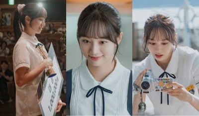 '32세' 혜리, 뱃살 하나 없는 '뼈말라' 교복핏…살을 얼마나 뺀 거야 ('그대에게')
