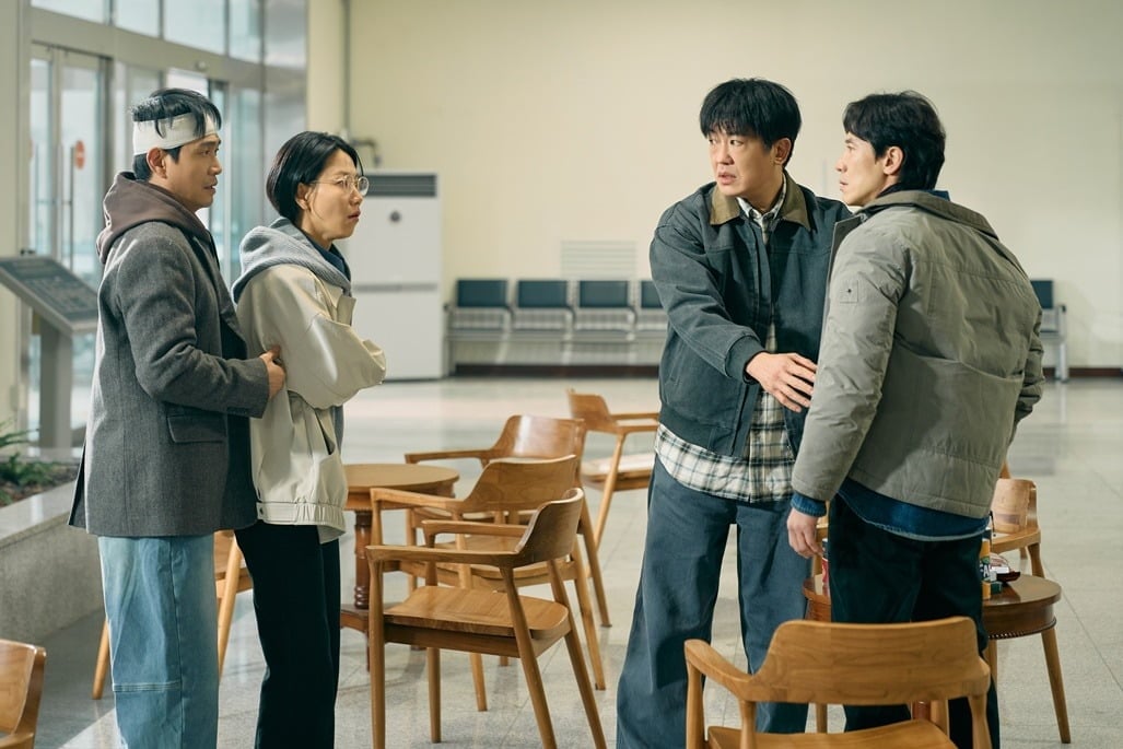 '오십프로'가 신하균, 오정세, 허성태, 김신록의 첫 사자 대면을 예고했다./사진제공=MBC