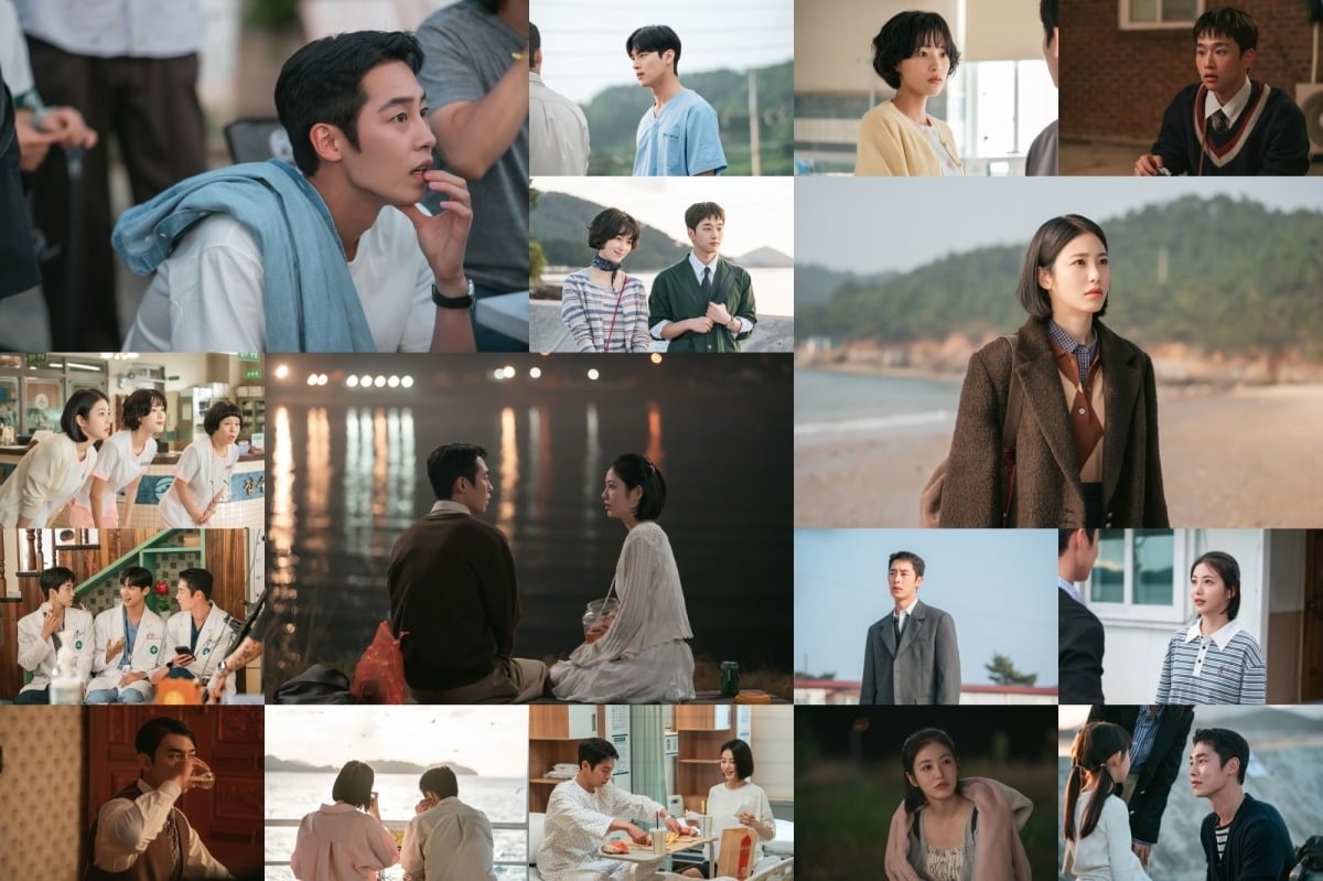 '닥터 섬보이' 비하인드 컷이 공개됐다. / 사진제공=KT스튜디오지니