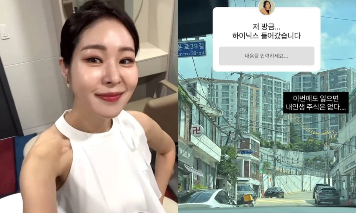 미자가 SK하이닉스 주식을 매수했다고 밝혔다. / 사진=미자 SNS