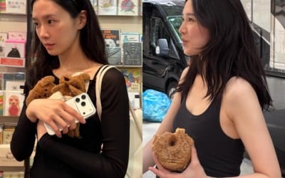 '15kg 감량' 박규영, 모태 뼈말라인줄 알았는데…선명한 11자 복근으로 반전 건강미 폭발