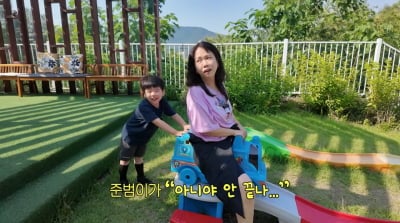 '제이쓴♥' 홍현희, 5세 子 독박육아 솔직 고백…"곧 못 씻겨줘" ('홍쓴TV')