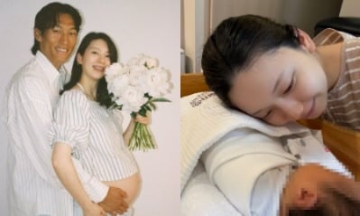 '김승규♥' 김진경, 남편은 월드컵 출전 중 '나 홀로 출산'…축구 팬 응원 봇물 ('참진경')