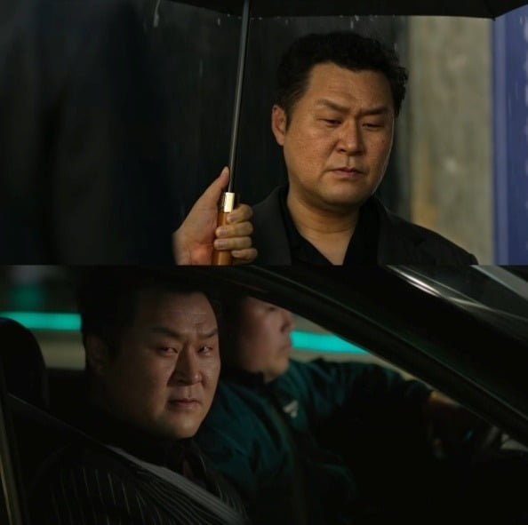 배우 윤경호가 영화 '남편들'에서 짠함과 카리스마를 오가는 빌런 역을 맡아 강렬한 인상을 남겼다./사진제공=넷플릭스