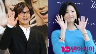 '박수진♥' 배용준, 이번엔 장발 머리 질끈 묶었다…여전한 '욘사마' 분위기