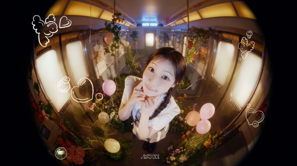 그룹 피프티피프티(FIFTY FIFTY)가 퍼포주얼 콘텐츠 '논스탑(Nstop)'의 새 주인공으로 나섰다./사진제공=스튜디오 아제드(Studio AZeed)