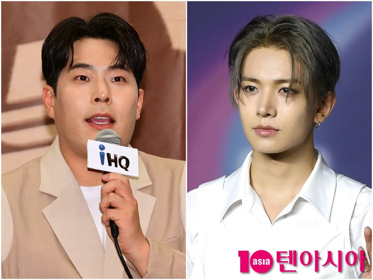 코미디언 김해준과 가수 에반이 각 공식 행사에 참석했다./사진=텐아시아DB