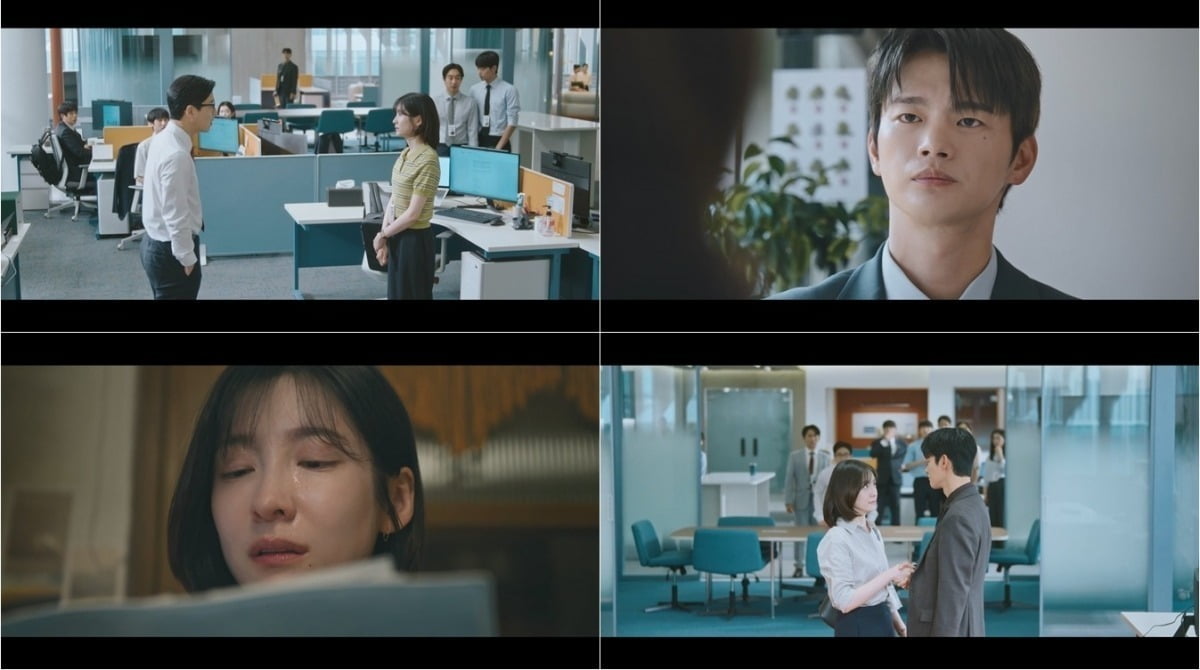 '내일도 출근!' 2화가 방송됐다. / 사진=tvN