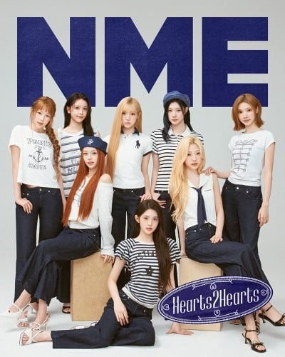 하츠투하츠, 글로벌 대세 행보 본격화…영국 NME 디지털 커버 장식