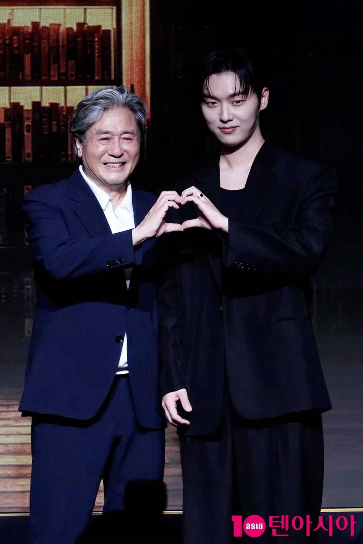 최민식, 최현욱이 '맨 끝줄 소년' 제작발표회에 참석했다. / 사진=텐아시아DB