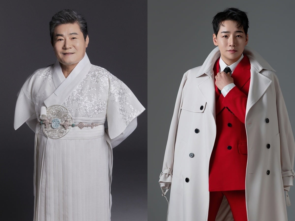 가수 진성과 박군이 포즈를 취하고 있다. / 사진=토탈셋 제공