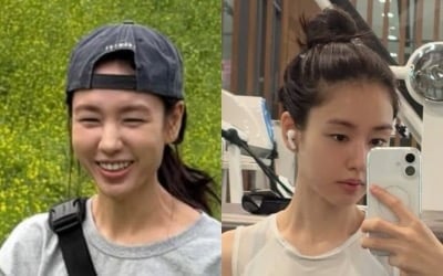 얼굴 반쪽 됐네…'10kg 감량' 안은진, 헬스장서 '군살 제로' 비주얼로 미모 리즈 경신