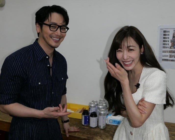 티파니와 변요한이 부부가 됐다./사진=SNS 갈무리