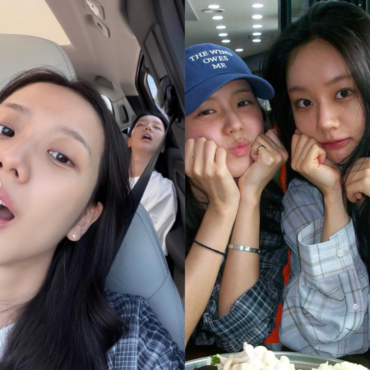 지수, 혜리 / 사진 = 지수 SNS
