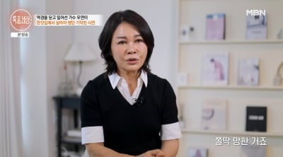 우연이, 판자촌 생활 고백…"전남편 보증 잘못 서서 쫄딱 망해"