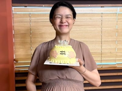 [공식] '42세' 안영미, 둘째 아들은 한국서 출산했다…"회복 거친 뒤 건강하게 복귀 예정"