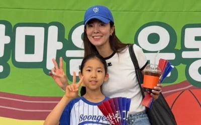 '정조국♥' 김성은, 아빠 빈자리 채우는 열혈맘…"현기증 났다"