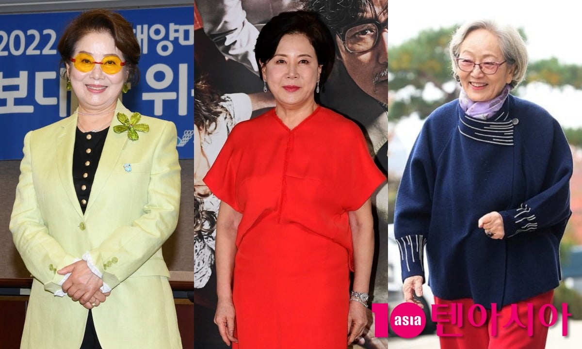 원로 배우들이 유튜브를 통해 새로운 소통에 나섰다. / 사진=텐아시아DB