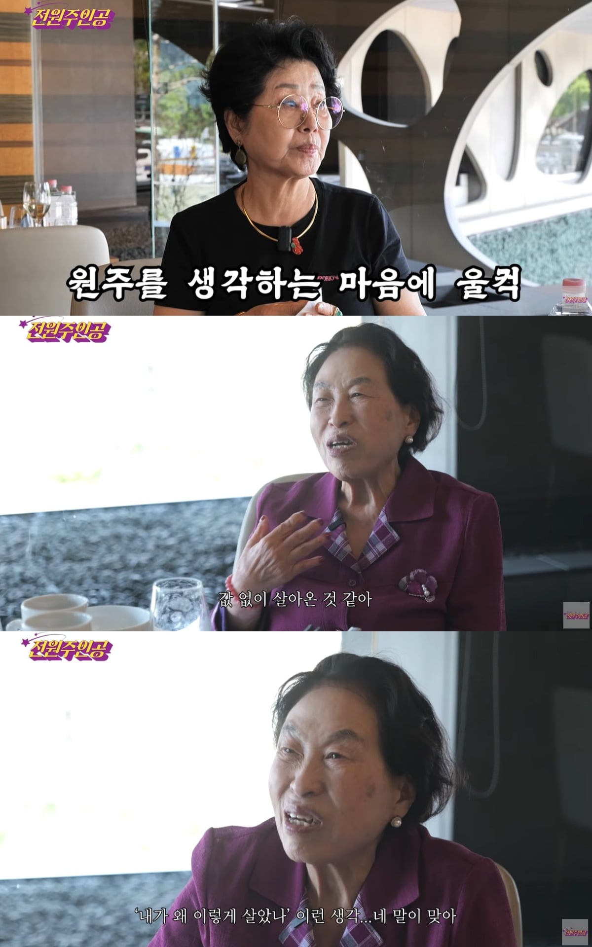 전원주가 아껴온 삶에 대한 솔직한 속내를 밝혔다. / 사진='전원주인공' 유튜브 캡쳐