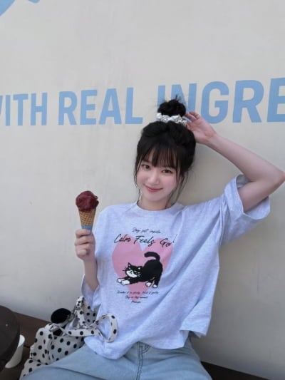'36세' 이유비, 방부제라도 먹었나…얼핏 보고 10대 여고생인 줄