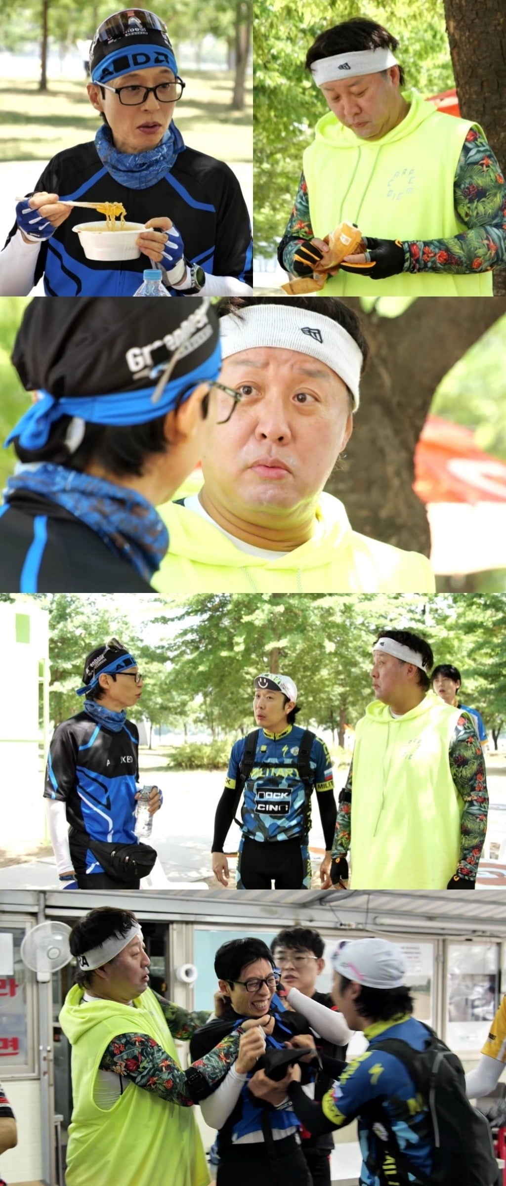 유재석이 멱살을 잡혔다./사진제공=MBC