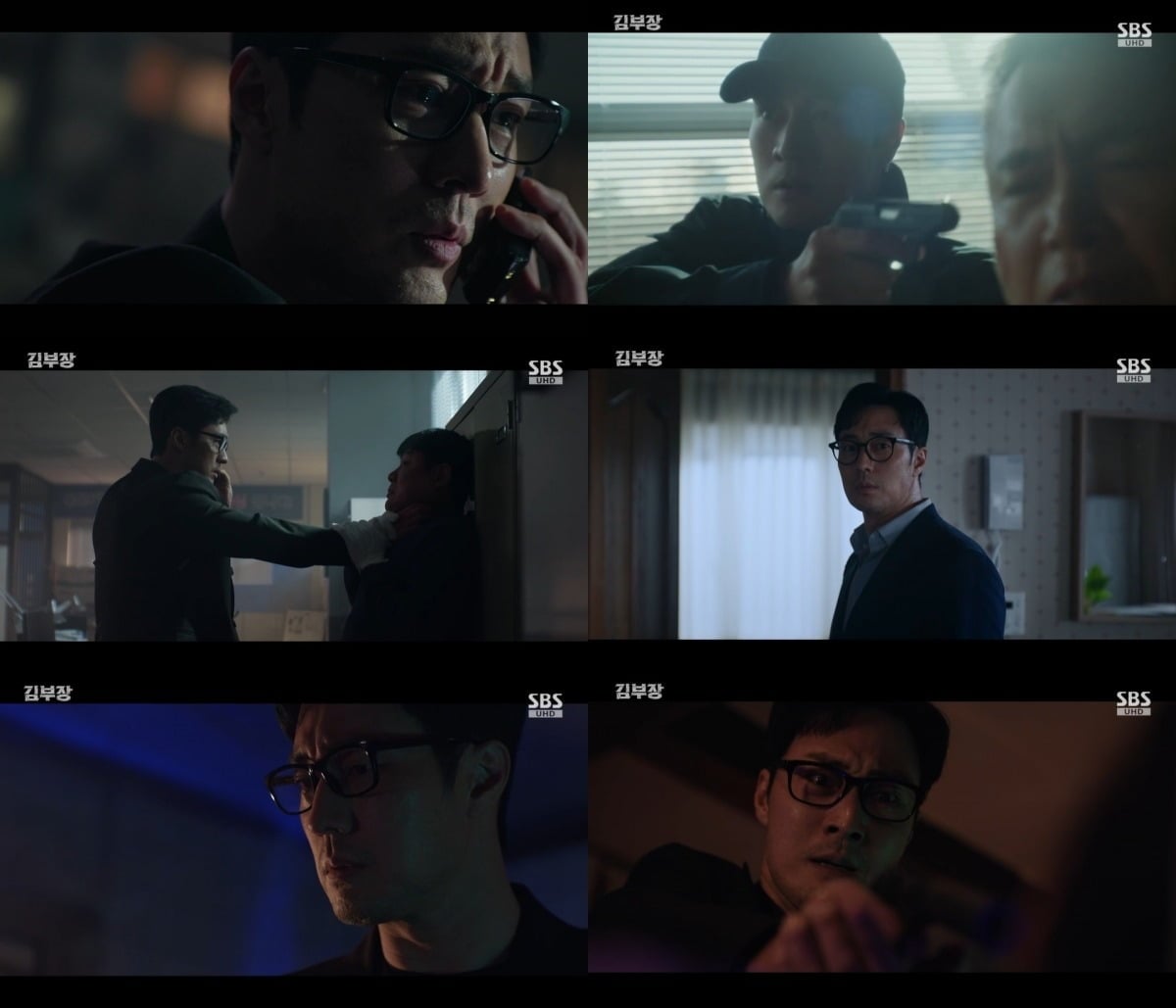 '김부장'이 방송 2회 만에 시청률 15%를 돌파하며 가파른 상승세를 이어갔다./사진=SBS 방송 화면 캡처