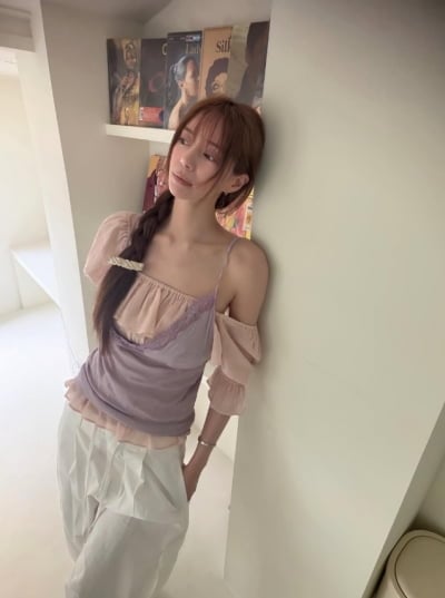 '36세' 이엘리야, 얼굴이 반쪽이 됐네…오프숄더 하나로 완성한 '여신 비주얼'