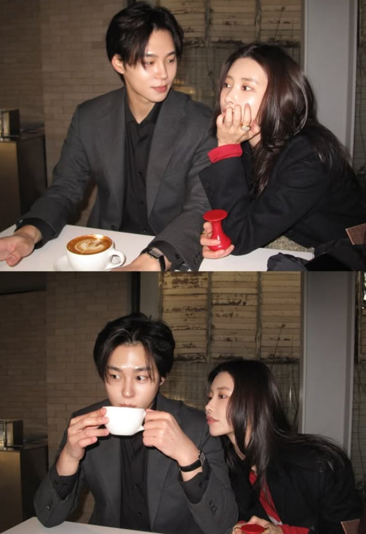 모델 이상윤이 그룹 다이아 출신 기희현과 데이트 현장을 공유했다. / 사진=이상윤 SNS