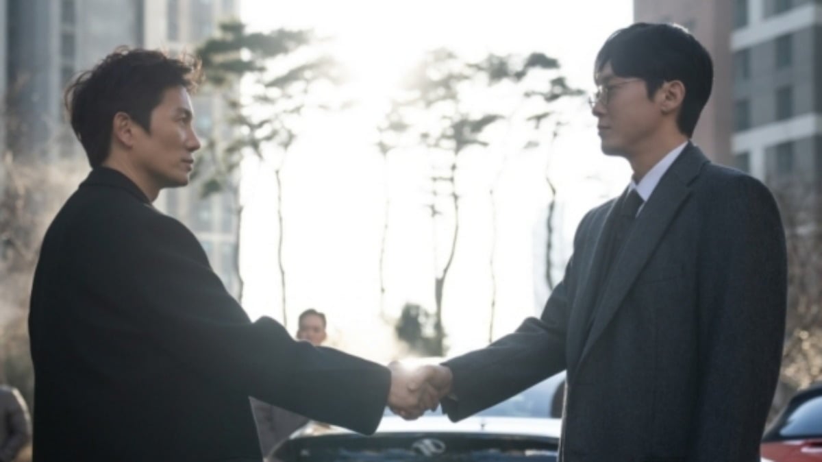 '아파트'에 출연하는 배우 지성과 박병은. / 사진제공=JTBC '아파트'