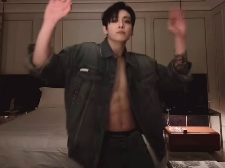 정국이 근황을 알렸다./SNS